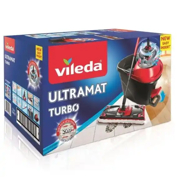 VILEDA EASY WRING ULTRAMAT TURBO BOX, MOP+WIADRO+W Darmowa dostawa
